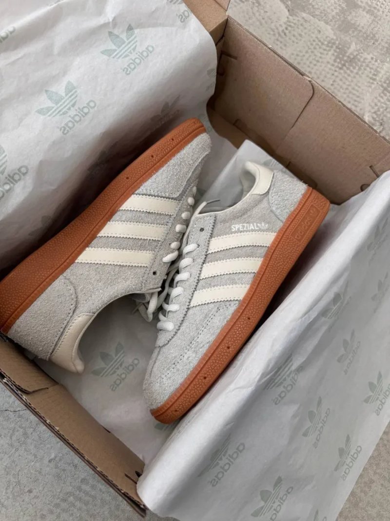 Adidas Spezial Handball Grey кросівки адідас спеціал адідас спешл сірі — фото 3