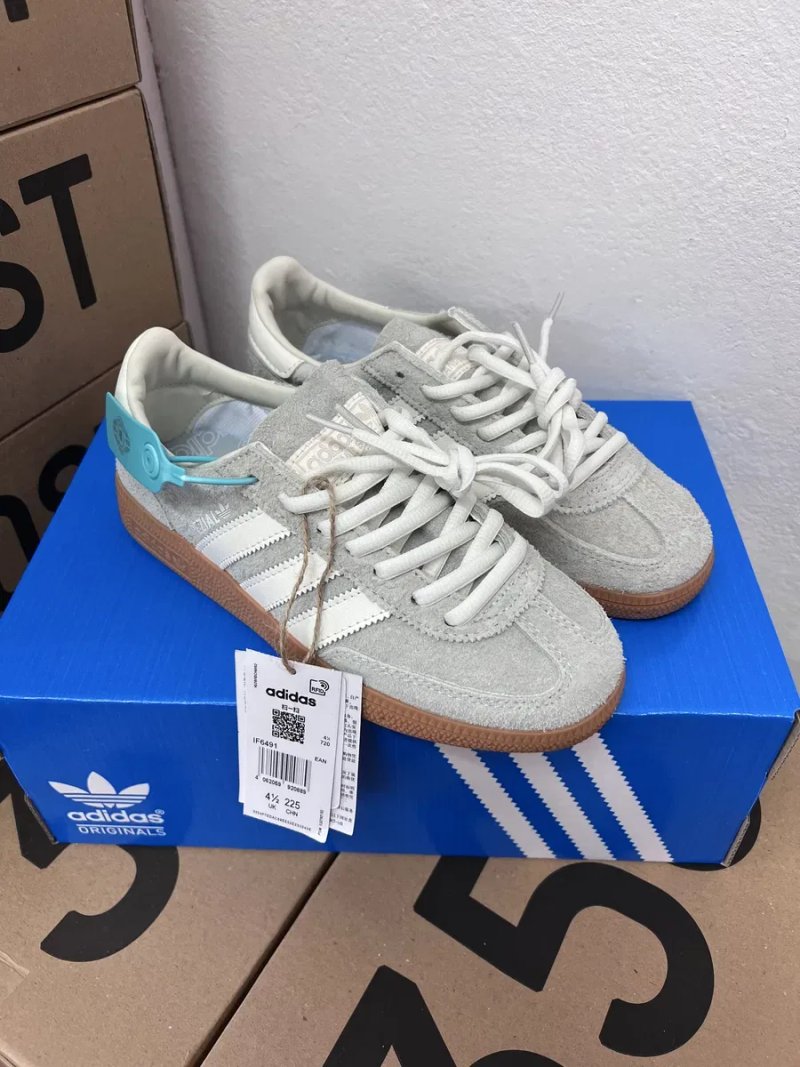 Adidas Spezial Handball Grey кросівки адідас спеціал адідас спешл сірі — фото 8
