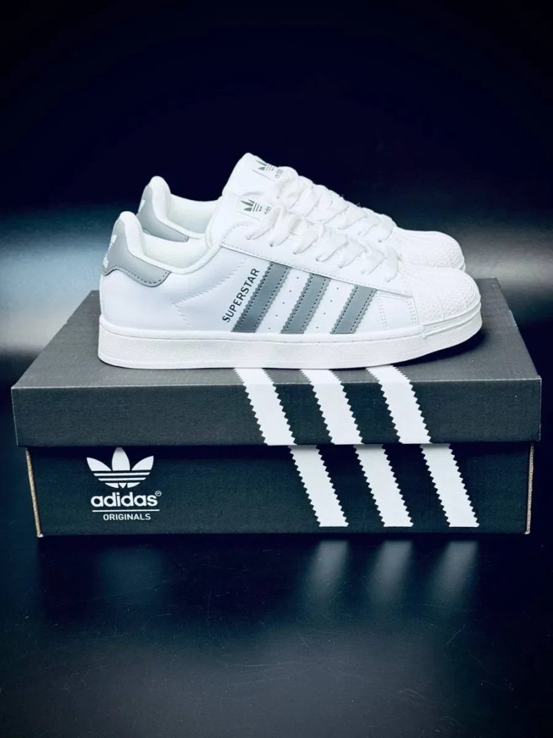 Adidas Superstar Суперстар молодежные кросовки адидас супер стар adidas superstar натуральная кожа не потеют мягкая эластичная подошва — фото 4