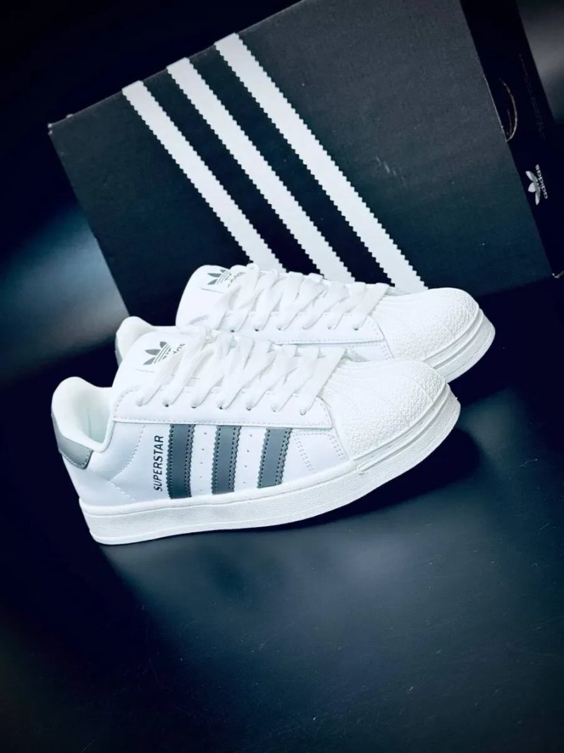 Adidas Superstar Суперстар молодежные кросовки адидас супер стар adidas superstar натуральная кожа не потеют мягкая эластичная подошва — фото 8