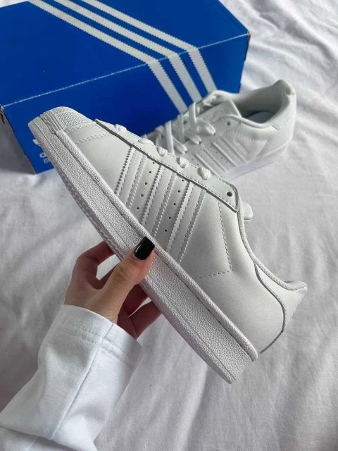 Adidas Superstar White кеди жіночі Адідас суперстар білі кросівки