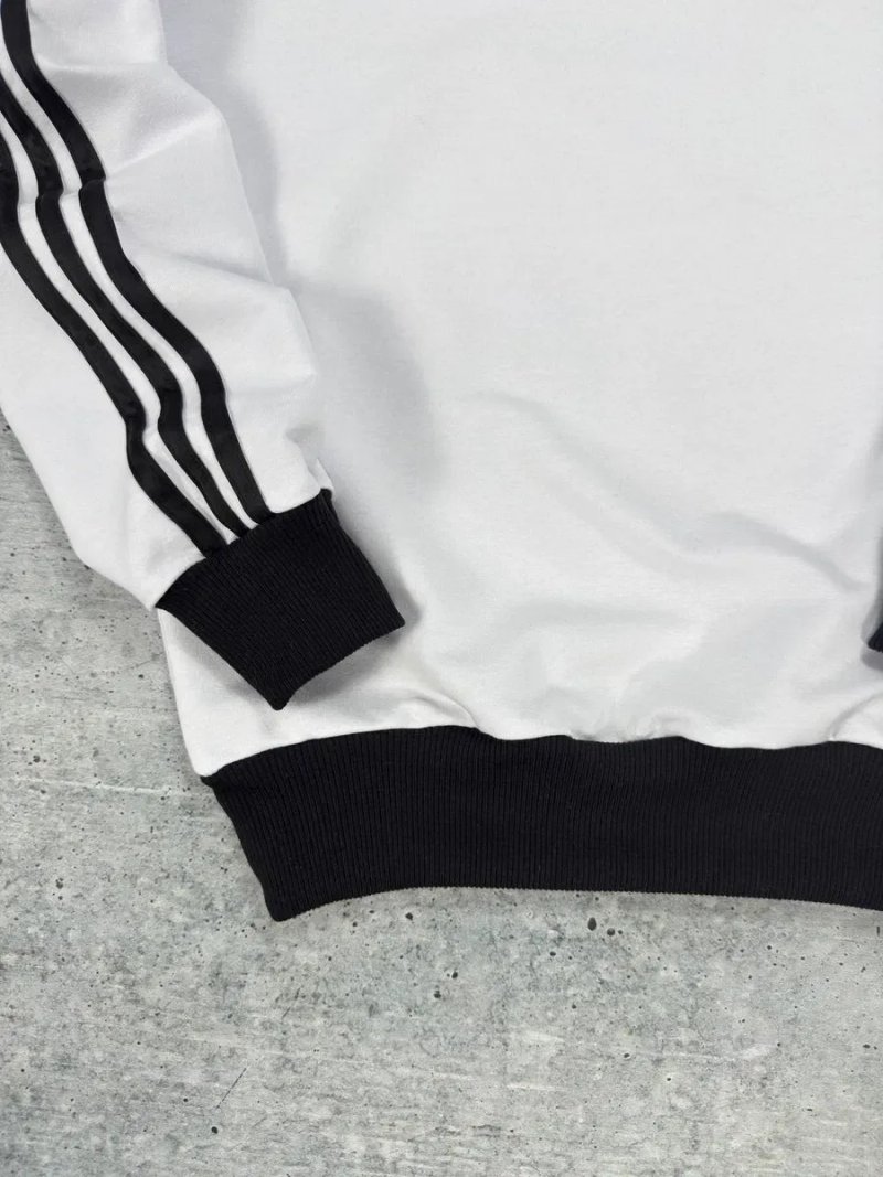 Adidas Світшот. Люкс якість. Кофта Адідас з лампасами. Лонгслів білий — фото 5
