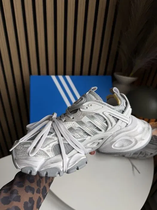 Adidas Vento XLG Deluxe Grey трендові кросівки адідас венто сірі — фото 3