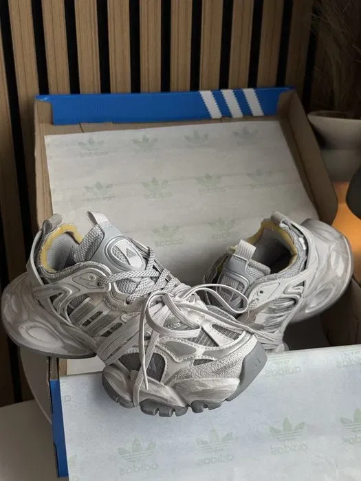 Adidas Vento XLG Deluxe Grey трендові кросівки адідас венто сірі — фото 8