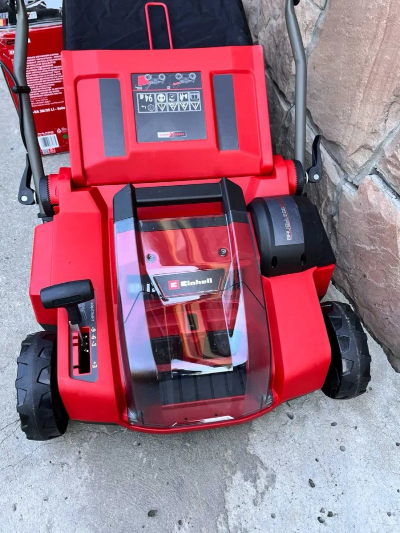 Аератор-скарифікатор EINHELL GE-SA 36/35 Li - Solo без аку і зарядки !!! тріщина!!! один вал!!! — фото 3