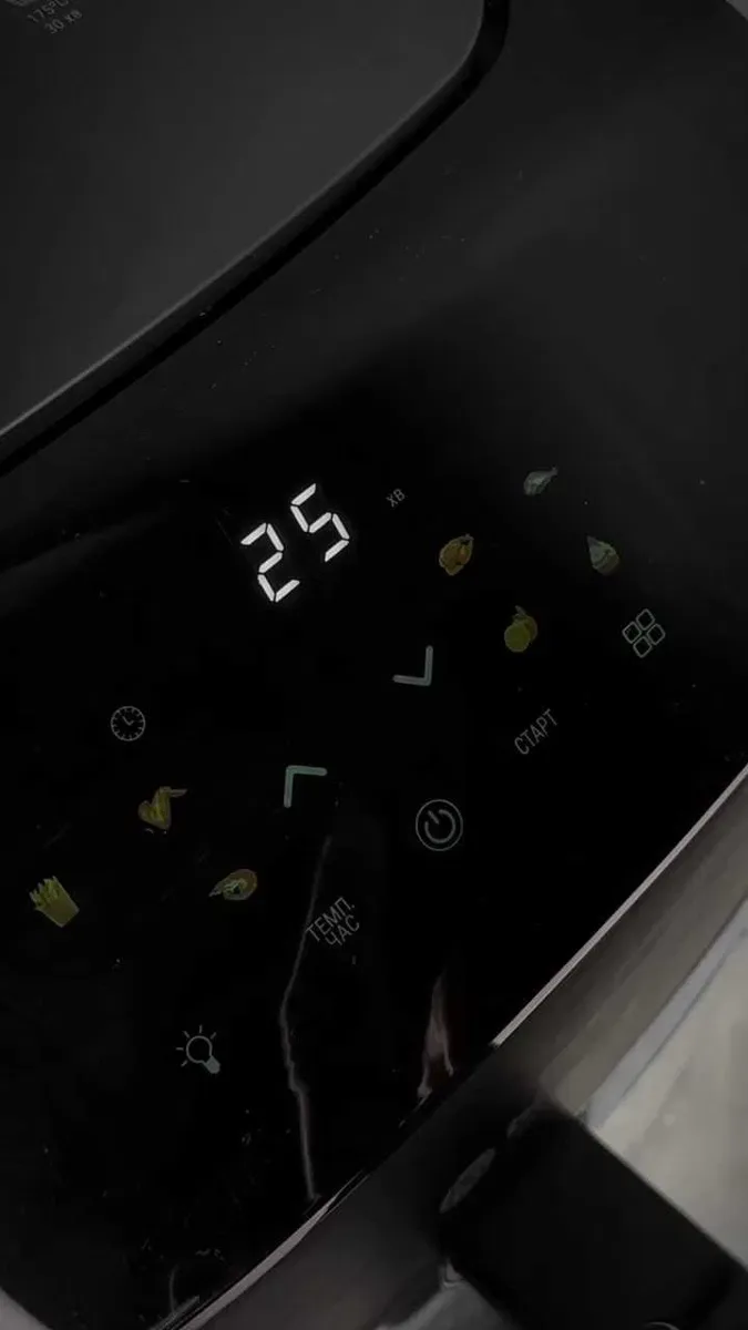 Аэро гриль фритюрница 10л BITEK BT-9501 (4200Вт) | Окно | 8 программ — фото 3