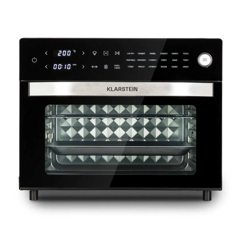 Аерофритюрниця аэрогриль мини духовка Аэрофритюр Klarstein Vigor Air — фото 2