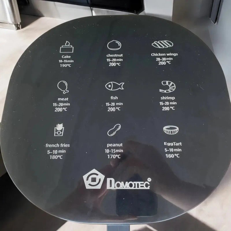 Аерофритюрниця DOMOTEC MS-3221 Аерогриль мультипіч 7л  3500W/7 програм — фото 4