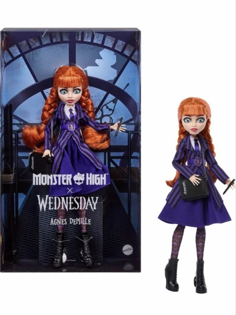 Агнес Венздей Монстер хай, Monster High x Wednesday Agnes DeMille