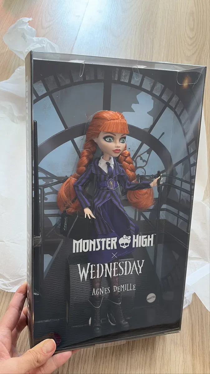 Агнес Венздей Монстер хай, Monster High x Wednesday Agnes DeMille — фото 3