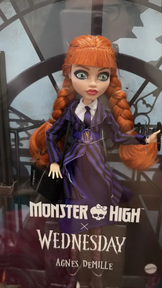 Агнес Венздей Монстер хай, Monster High x Wednesday Agnes DeMille — фото 6