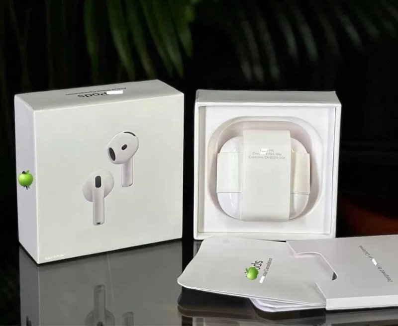 AirPods 4  (2026 gen) • ANC (з шумодавом) • Гарантія • (iOS 18+26+) • Прозорість • Анімація Бездротові навушники Apple — фото 2