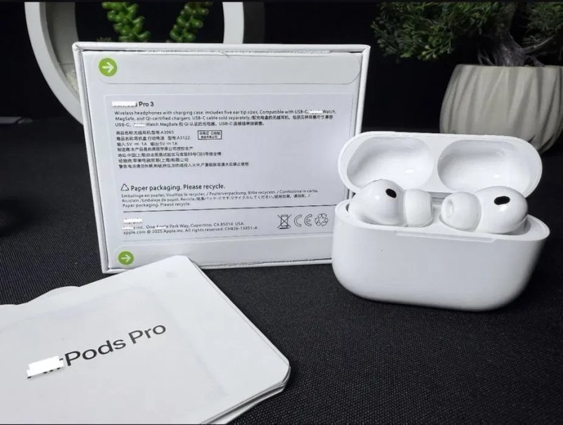 AirPods Pro 3  (2026) • ANC (шумодав) • Airoha Chip • Анімація • Гарантія  • Бездротові навушники Apple — фото 2