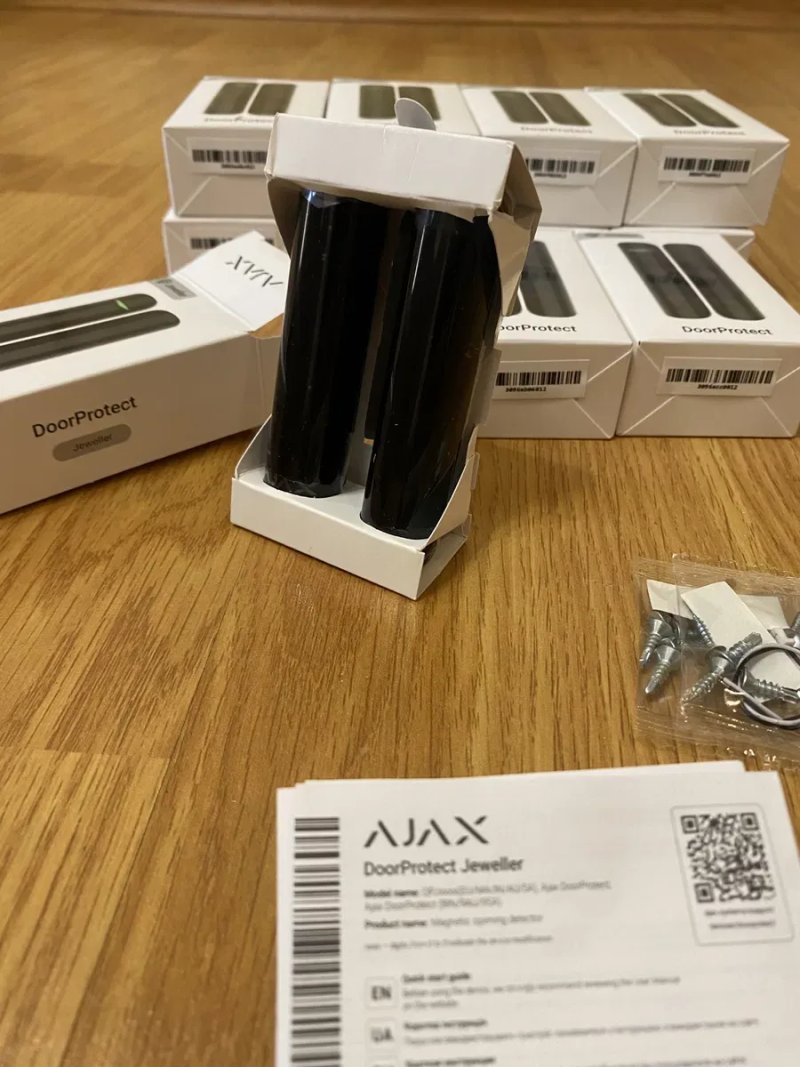Ajax DoorProtect Беспроводной датчик открытия с герконом — фото 2