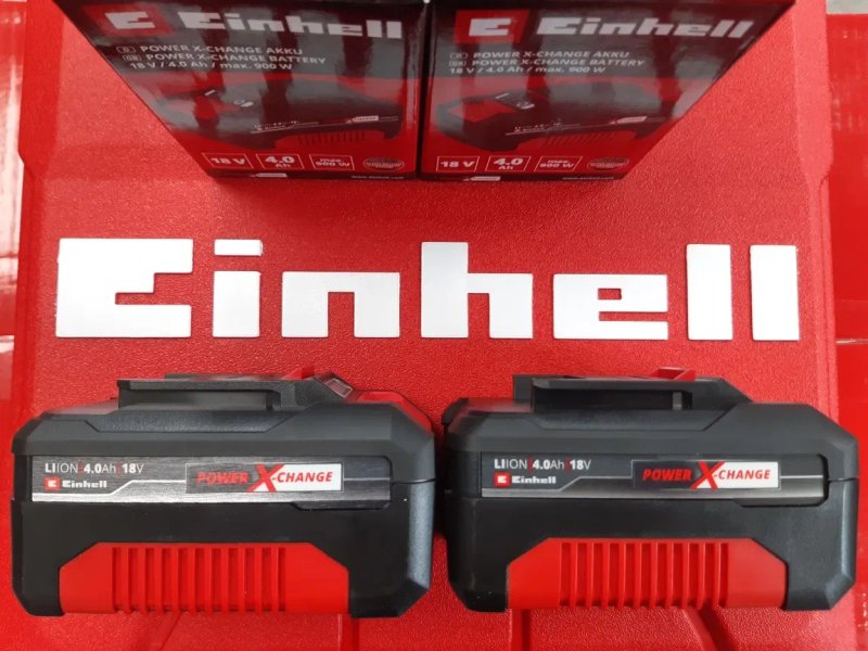 Аккумулятор Einhell 18V 4,0 Ah - 2шт. !!!АКЦІЯ!!! — фото 5