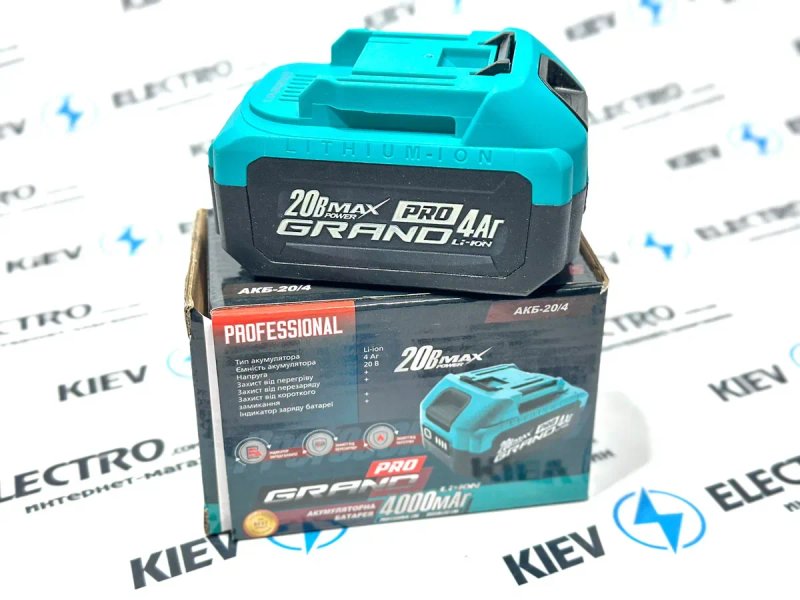 Аккумулятор зарядка на шуруповерт ProCraft Grand Makita (20V 21V/4 ам) — фото 3