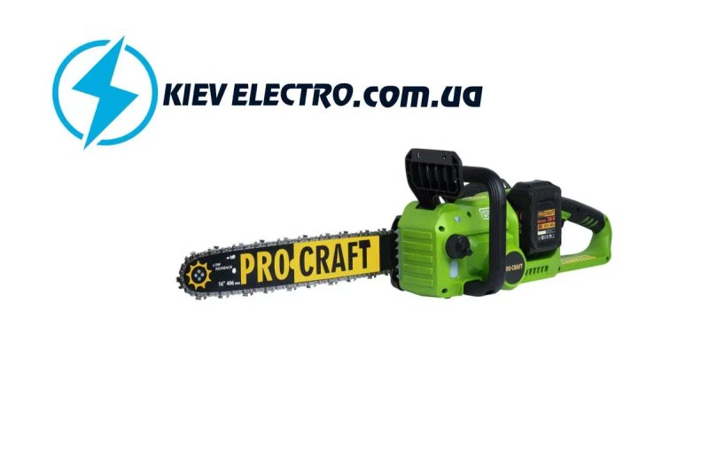 Аккумуляторна пила Procraft PCA42/2 (Комплект в 8 амп МАХ аккумулятор, двойная зарядка) Мощная пила для проффесионалов — фото 2