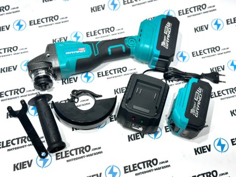 Аккумуляторная болгарка Grand МШУ-20BL PRO (2 Акм + кейс) В КЕЙСЕ !!!