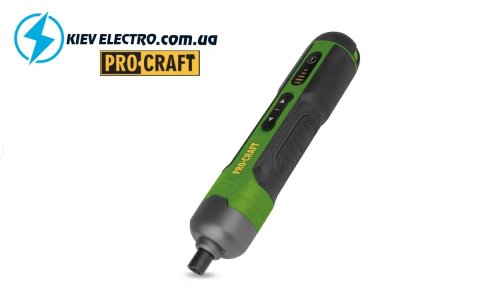 Аккумуляторная отвертка Procraft KS510 Мини шуруповерт 5Hm (Большой набор бит в комплекте) Отличный выбор на подарок на любой возраст !!!