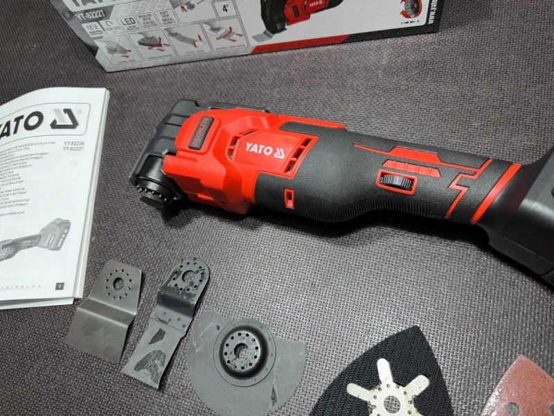 Аккумуляторный реноватор с антивибрационной системой YATO YT-82227 (без аккумулятора) — фото 2
