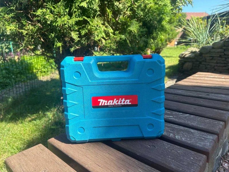 Аккумуляторный шуруповерт Makita макита с патроном DFR и набором — фото 8