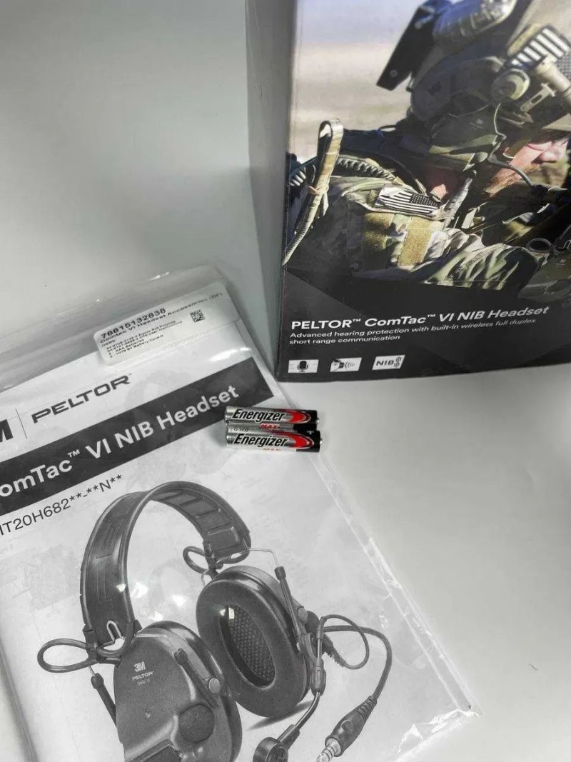 Активні навушники 3M Peltor Comtac VI NIB з мікрофоном, колір: coyote — фото 2