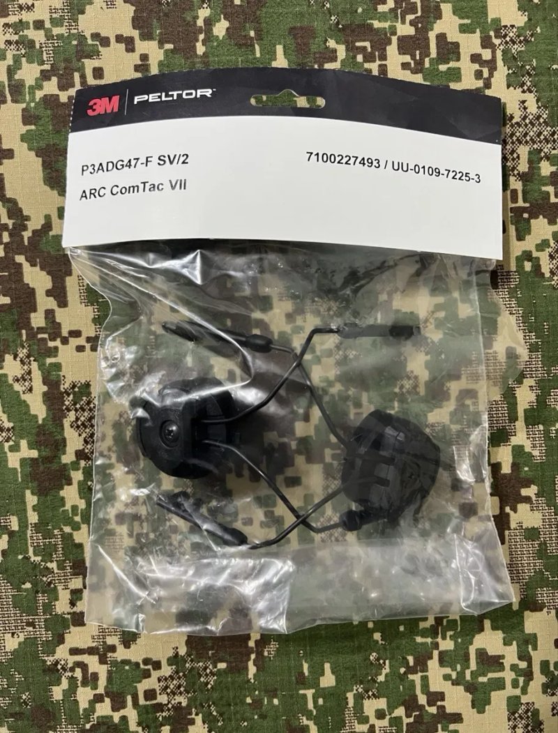 Активні навушники 3M Peltor ComTac VIII (MT14H418A-02) з кріпленнями на шолом 3M Peltor оригінал Швеція‼️ — фото 2