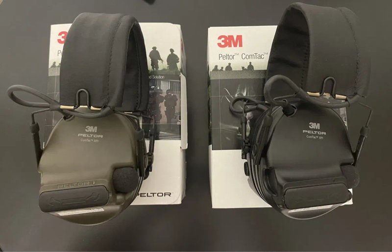 Активні навушники 3M Peltor ComTac XPI. Green, Black. НОВІ‼️ Швеція — фото 2