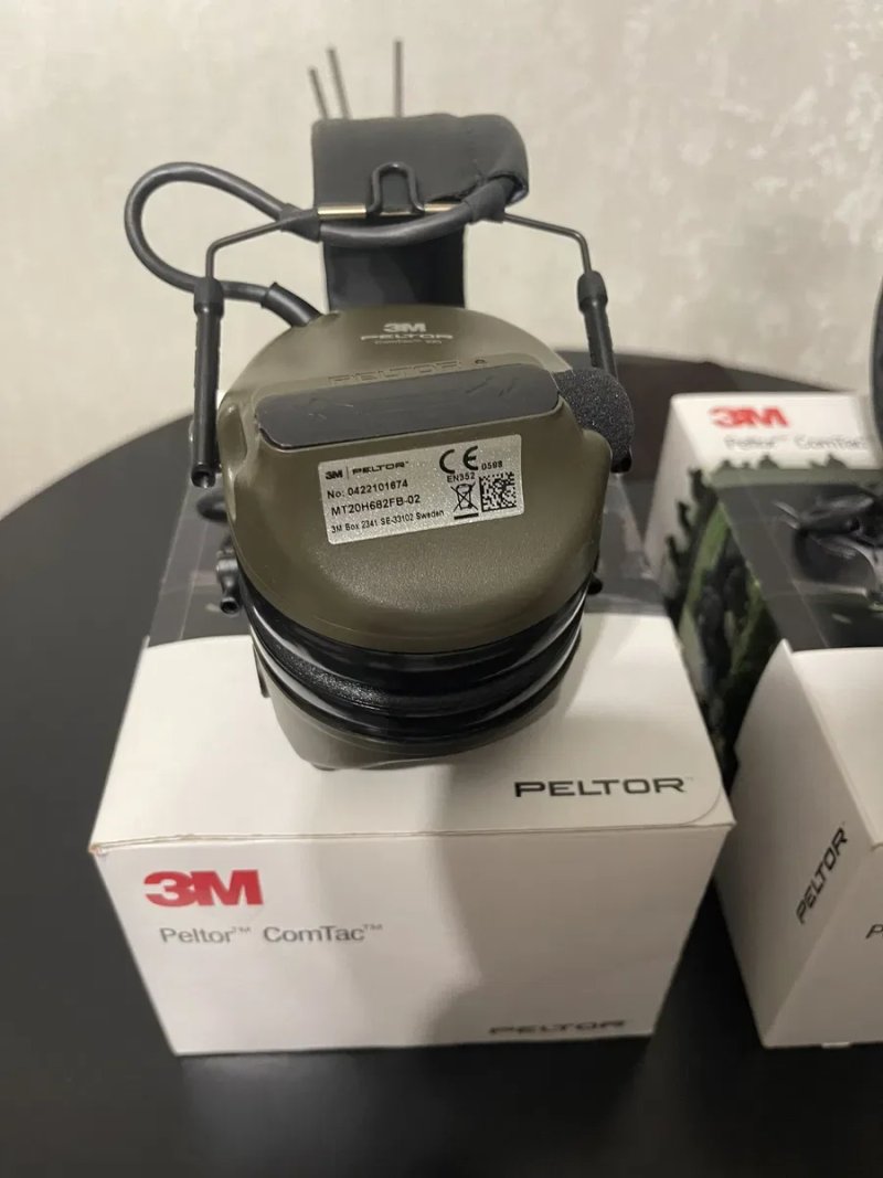 Активні навушники 3M Peltor ComTac XPI. Green, Black. НОВІ‼️ Швеція — фото 4