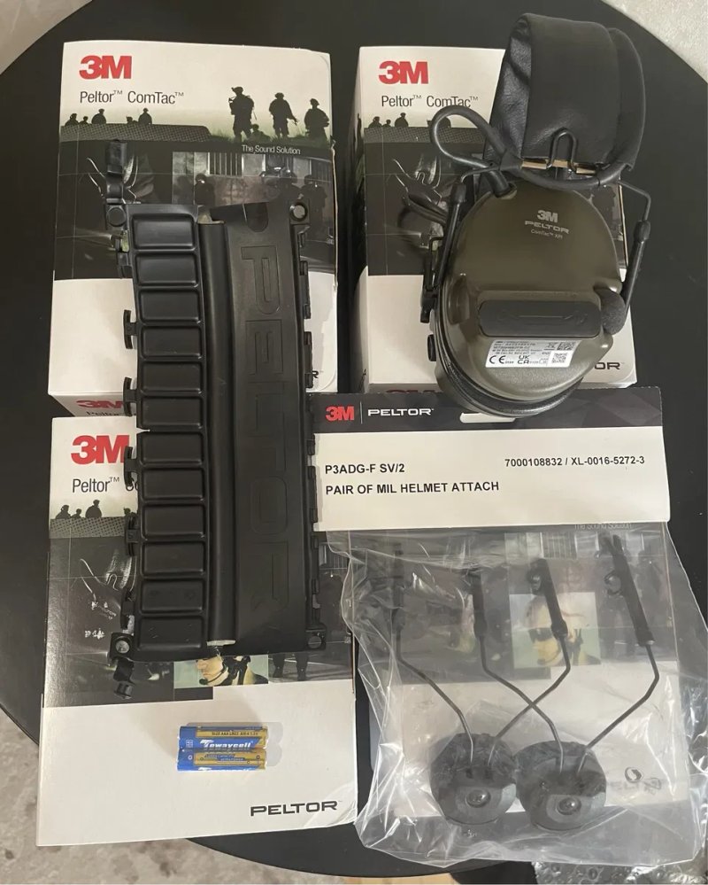 Активні навушники 3M Peltor ComTac XPI. Green, Black. НОВІ‼️ Швеція — фото 5