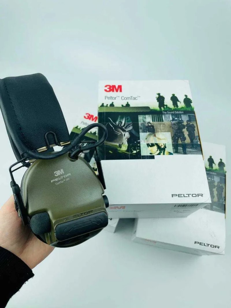 Активні навушники 3M Peltor ComTac XPI, Olive, арт: 43825 — фото 2