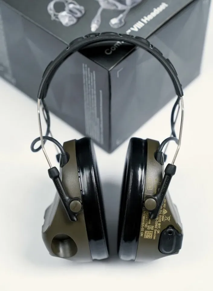 Активні навушники Peltor VIII 3M ComTac 8 MT14H418A-02 GN Headset. Green — фото 5