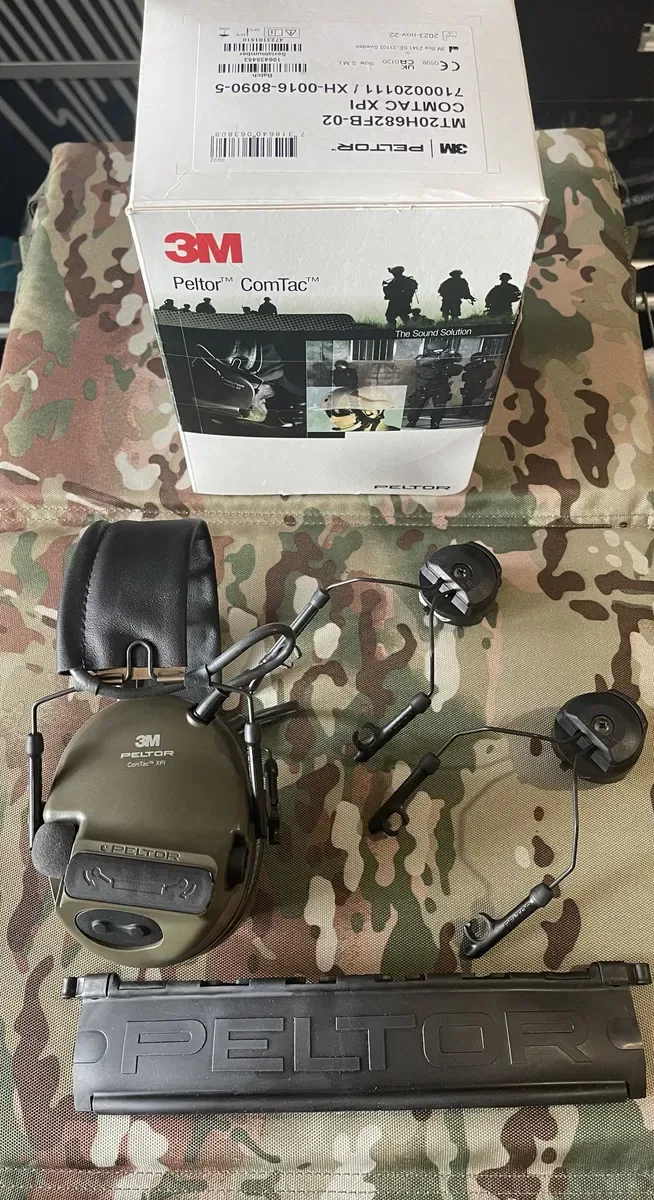 Активні навушники PELTOR XPI 3M™ ComTac™ + кріплення Original, все нове‼️ — фото 2