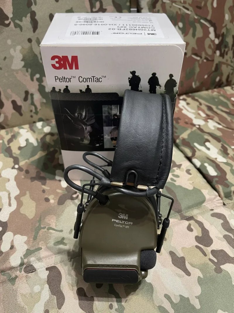 Активні навушники PELTOR XPI 3M™ ComTac™ + кріплення Original, все нове‼️ — фото 4