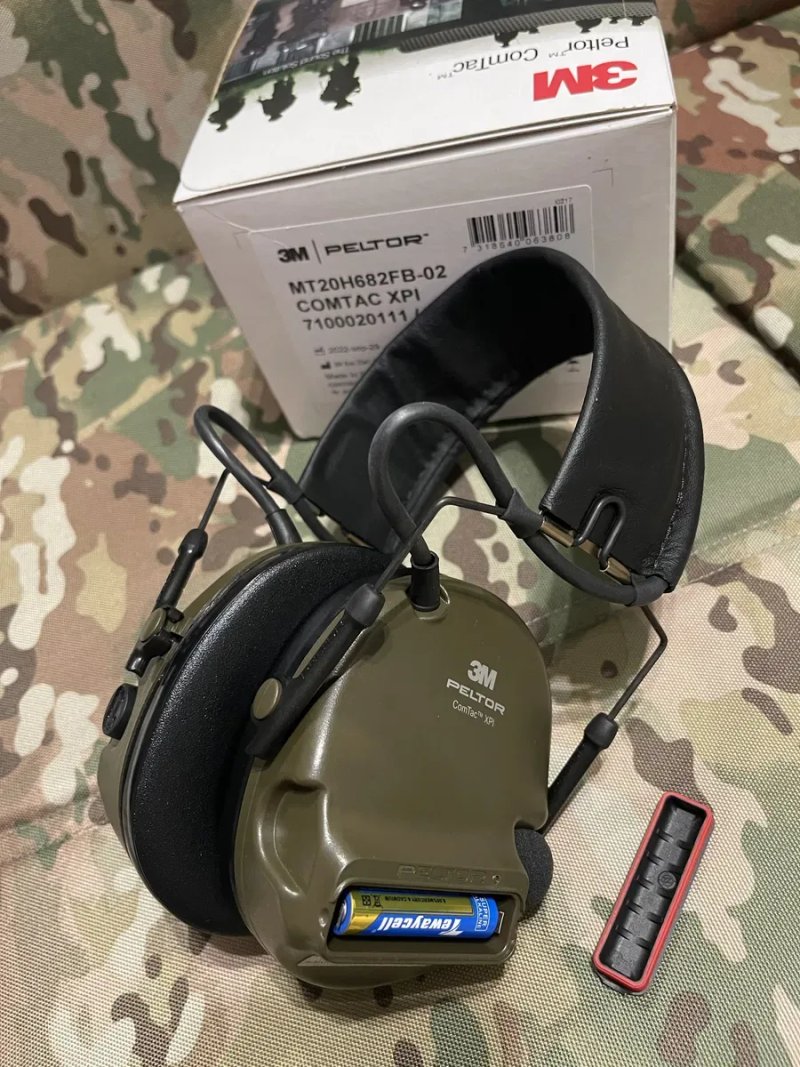 Активні навушники PELTOR XPI 3M™ ComTac™ + кріплення Original, все нове‼️ — фото 6