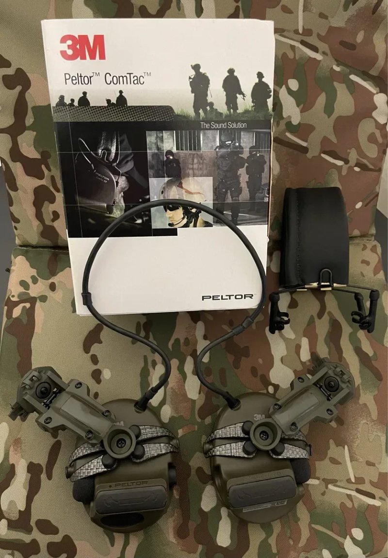 Активні навушники PELTOR XPI 3M™ ComTac™ + кріплення Original, все нове‼️ — фото 8