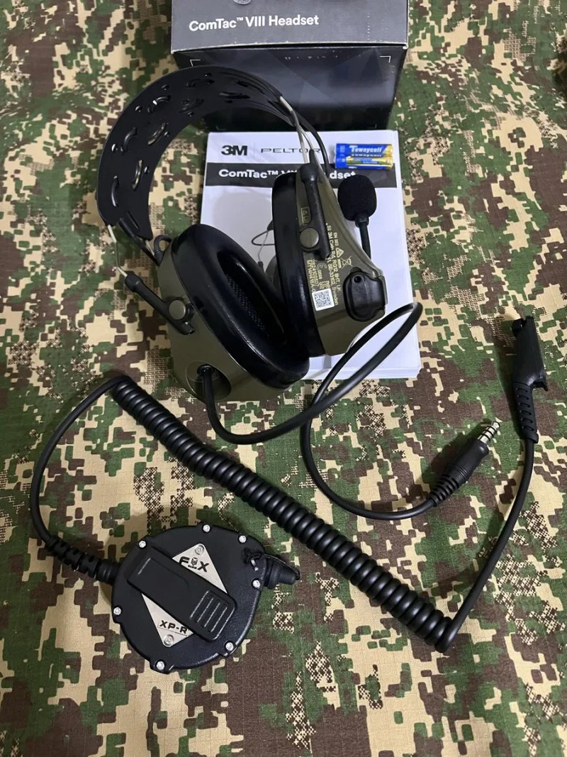 Активні тактичні навушники 3M PELTOR ComTac VIII з гарнітурою , з ARC кріпленнями, з РТТ Оригінал Швеція‼️… — фото 4