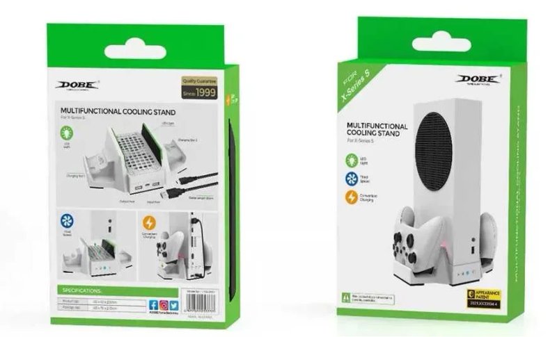 АКЦІЯ Док станція Xbox Series S. Зарядка, батарея 2шт 800mah комплект — фото 2