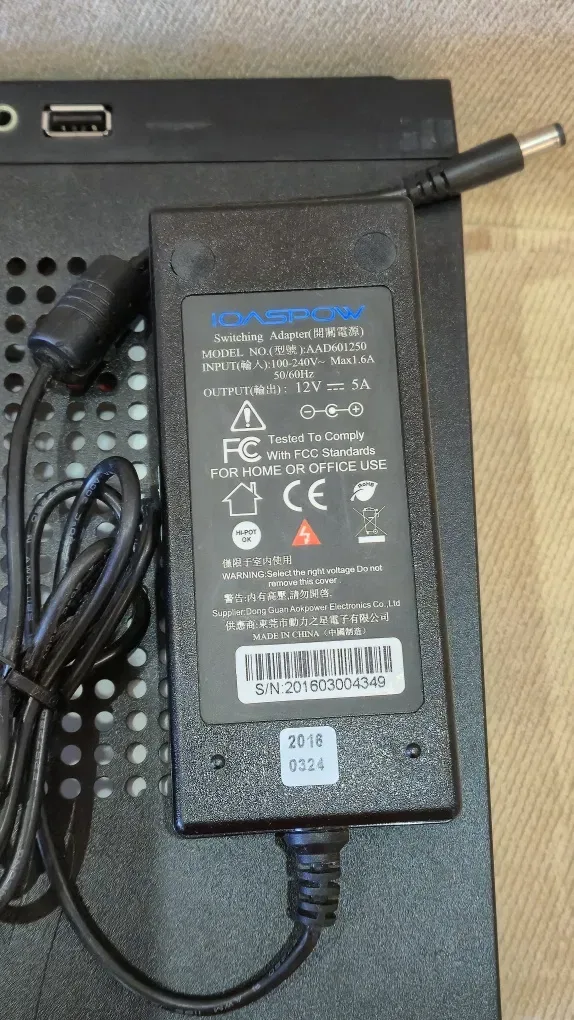 АКЦІЯ! Комп'ютерний корпус mini-ITX Patriot Optim mini case, БЖ 12v 5A, 60W — фото 7