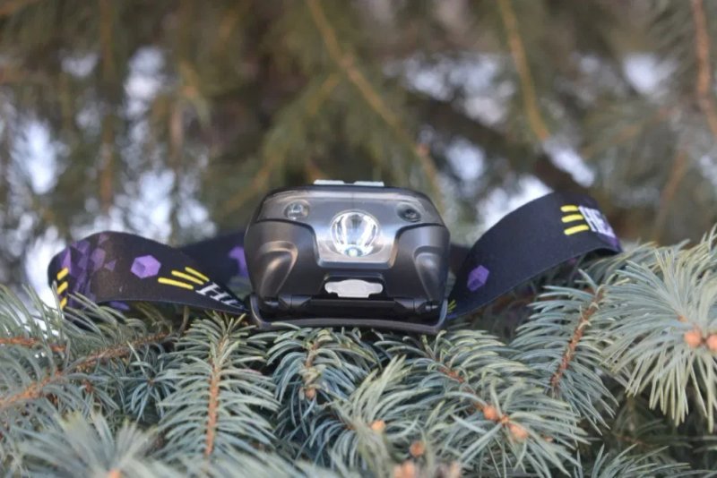 Акція! Налобний ліхтарик з червоним світлом, зарядка USB, 8 год. — фото 4