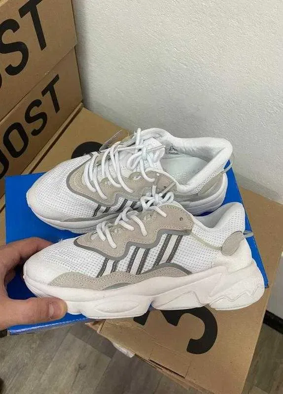‼️Акція / Останні Розміри‼️Кроссовки Мужские Adidas Ozweego White/Чоловічі Кросівки Адідас Озвіго/Кроссовки адидас Озвиго — фото 3