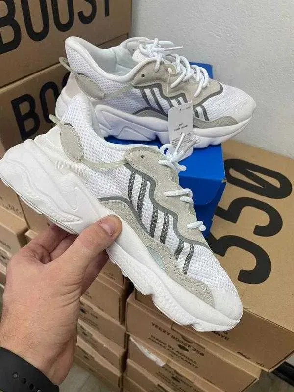 ‼️Акція / Останні Розміри‼️Кроссовки Мужские Adidas Ozweego White/Чоловічі Кросівки Адідас Озвіго/Кроссовки адидас Озвиго — фото 4