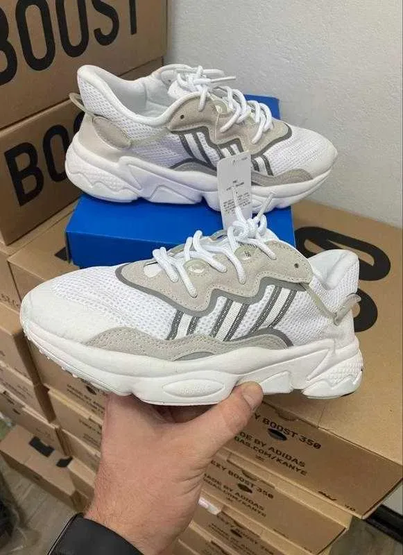 ‼️Акція / Останні Розміри‼️Кроссовки Мужские Adidas Ozweego White/Чоловічі Кросівки Адідас Озвіго/Кроссовки адидас Озвиго — фото 6