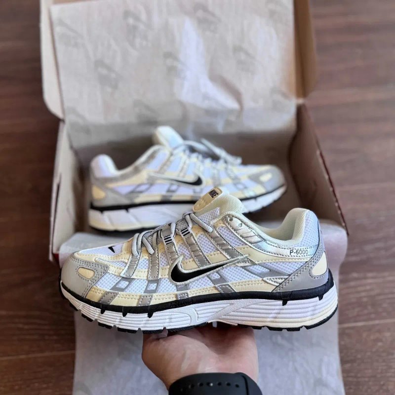 ‼️Акція / Останні Розміри‼️Кроссовки Мужские Nike P6000 White/Yellow /Кросівки Чоловічі Найк Р 6000 Coconut Milk — фото 3