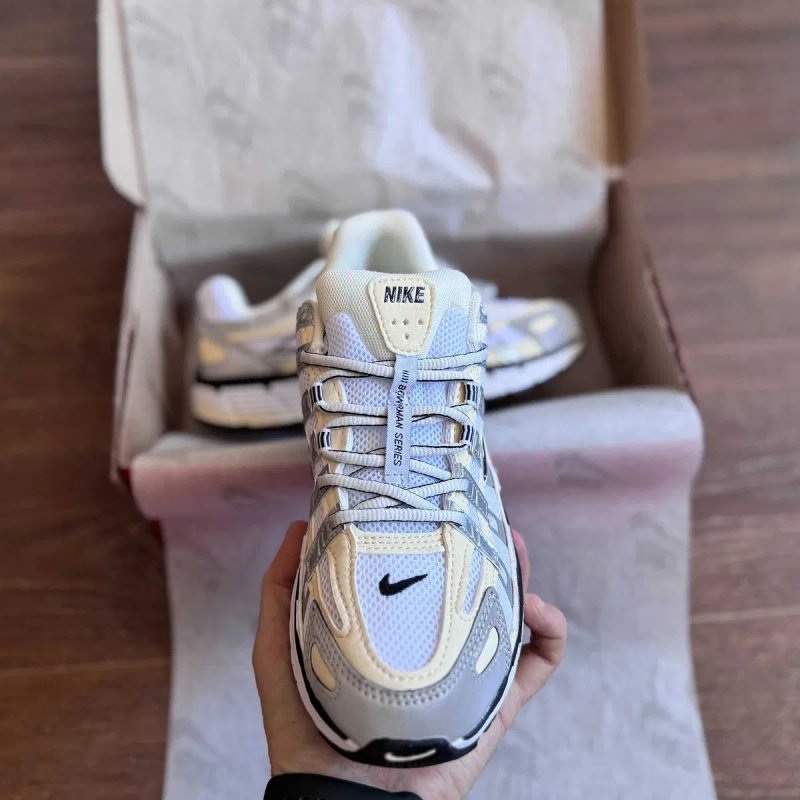 ‼️Акція / Останні Розміри‼️Кроссовки Мужские Nike P6000 White/Yellow /Кросівки Чоловічі Найк Р 6000 Coconut Milk — фото 4