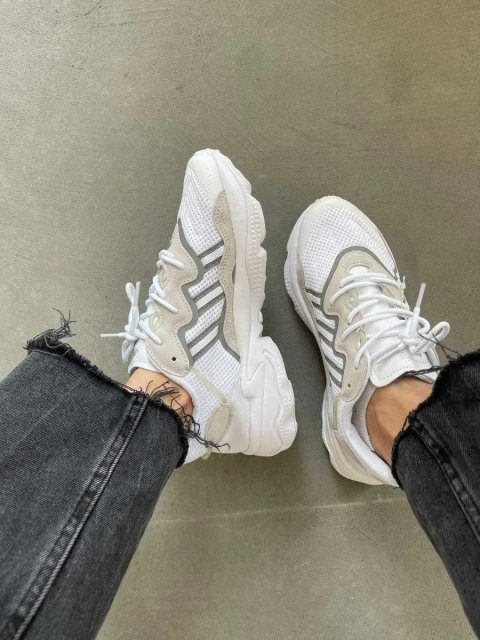 ‼️Акція / Останні Розміри‼️Кроссовки Женские Adidas Ozweego White/Жіночі Кросівки Адідас Озвіго/Кроссовки адидас Озвиго
