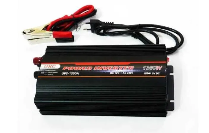 АКЦИЯ! Преобразователь тока 12V-220V 1300W c подзарядкой. Инвертор. — фото 6