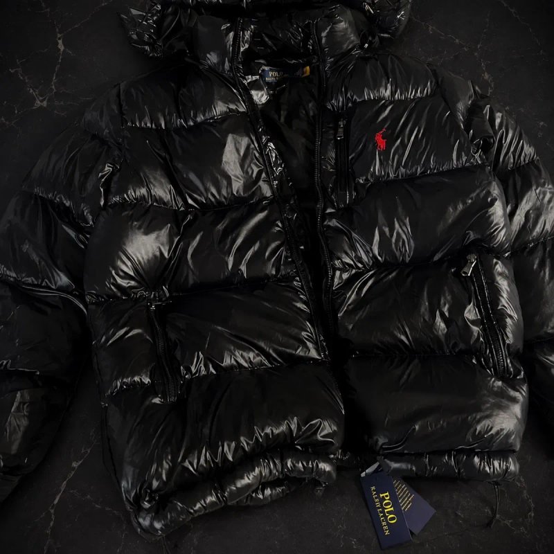 ‼️ Акція ‼️ Пуховик Polo Ralph Lauren/Глянцевий — фото 4