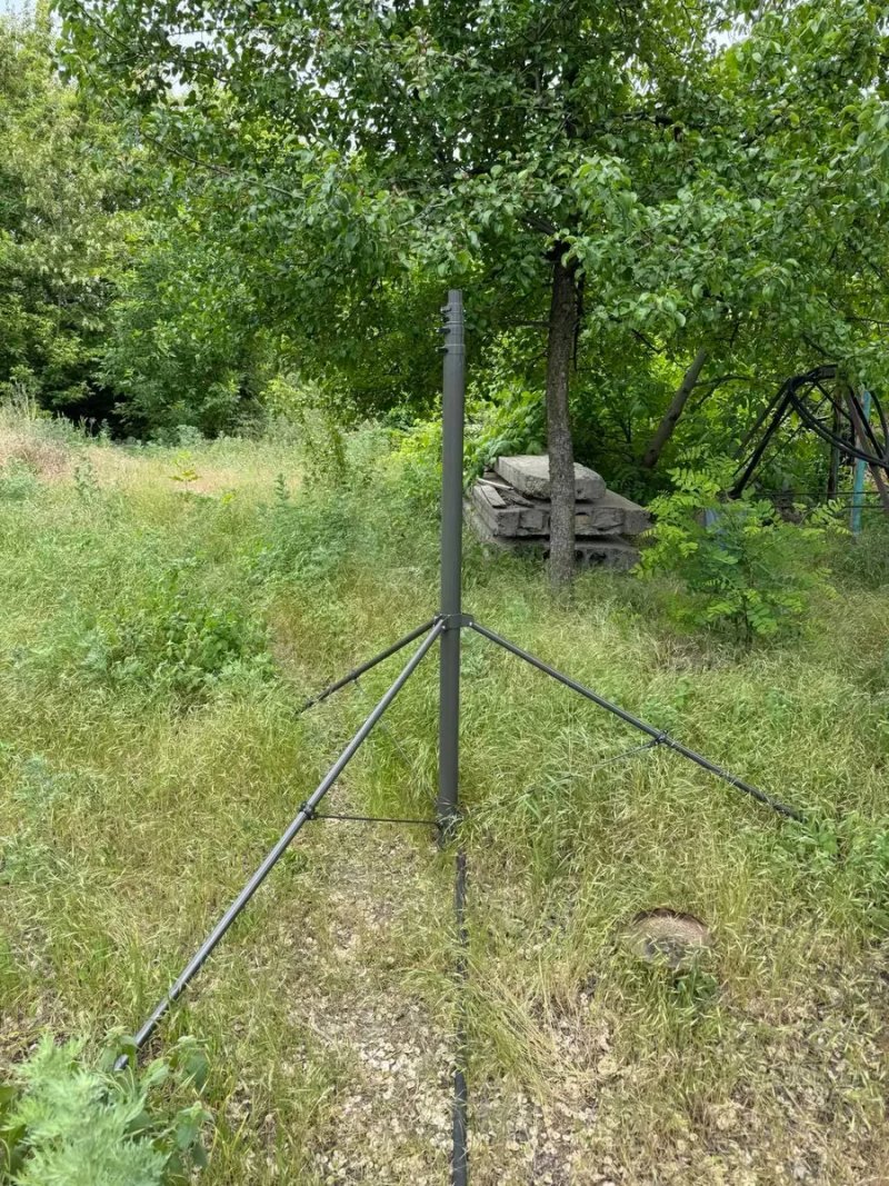 Акція Щогла 8м фарбована телескопічна мачта для радіомост/ WiFiмост — фото 3