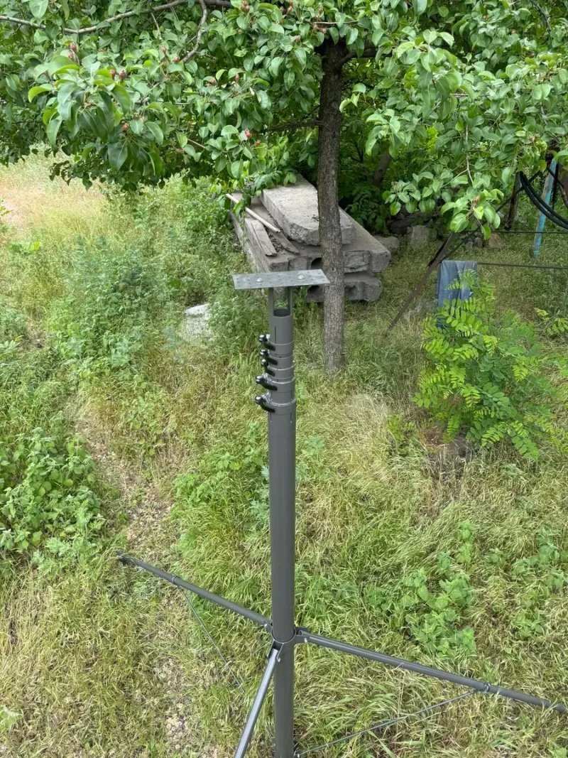 Акція Щогла 8м фарбована телескопічна мачта для радіомост/ WiFiмост — фото 5